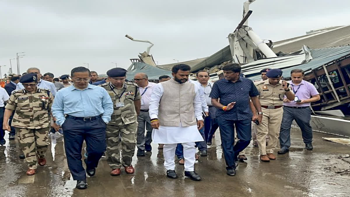 Union Civil Aviation Minister Ram Mohan Naidu Kinjarapu said on Friday that an investigation has been started into the Delhi Airport canopy collapse incident at Terminal 1.