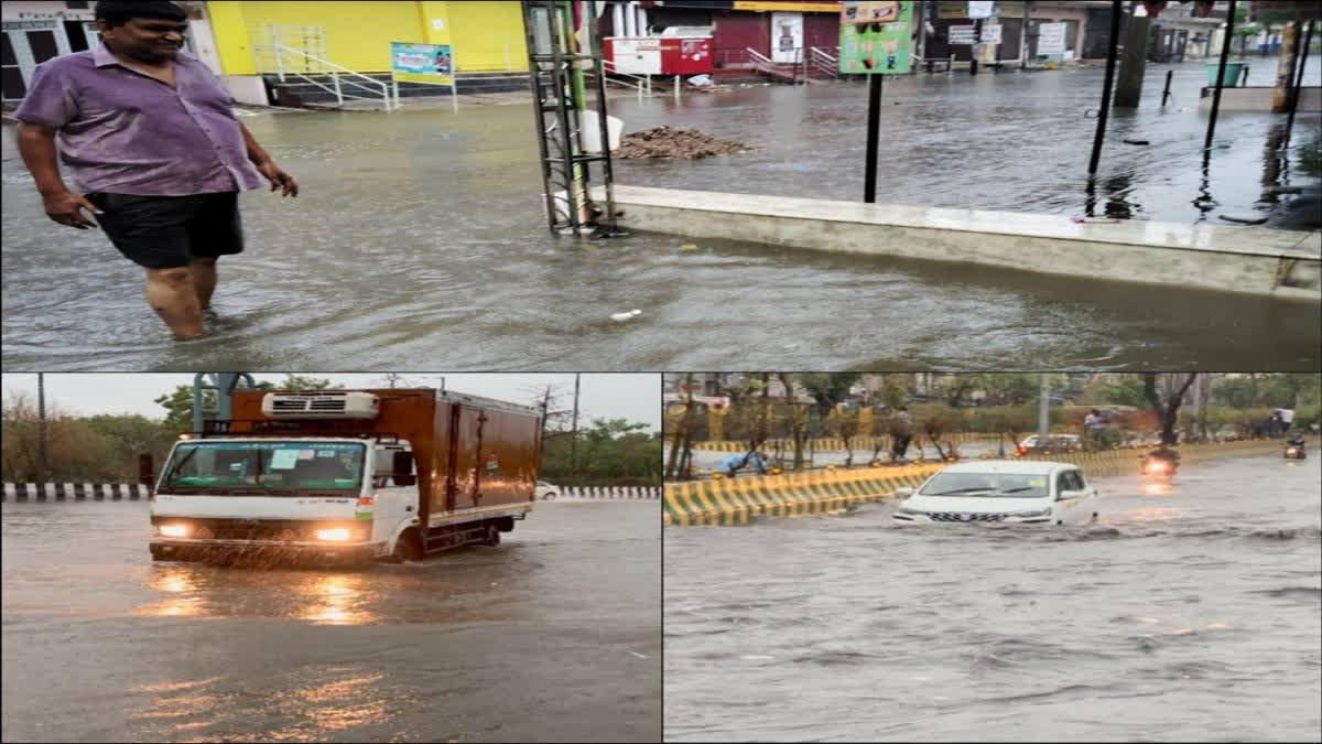 Delhi Gets 228 mm Rain in 24 hours heavy Rain Causes waterlogging