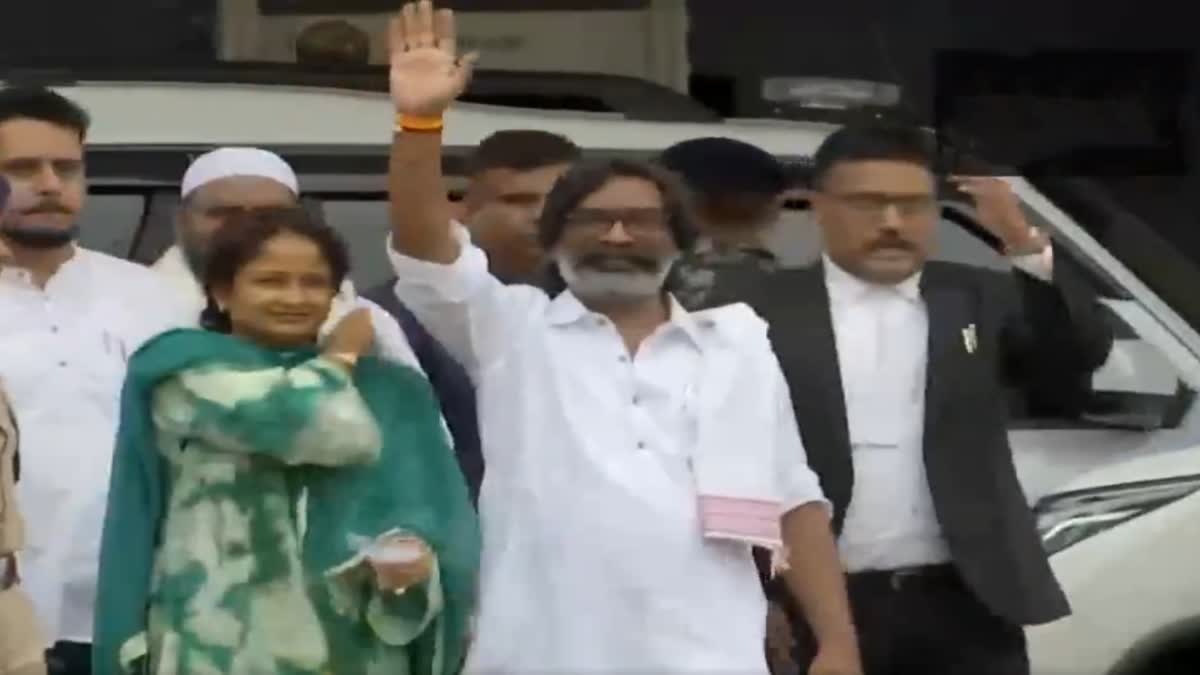 Hemant Soren released from jail after HC grants bail
