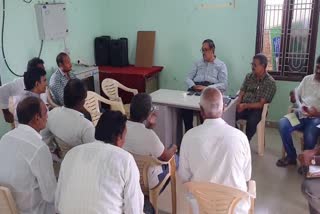 CRDA Officers met Penumaka Farmers