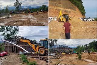 Eviction drive in Assam-Arunachal border