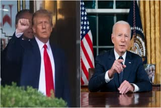 Donald Trump and Joe Biden