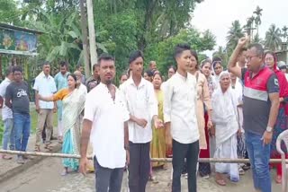 PUBLIC PROTEST IN SIVASAGAR