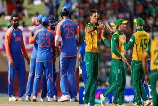 India and South Africa Team