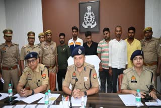 मथुरा पुलिस ने अवैध हथियार तस्करों को किया गिरफ्तार.