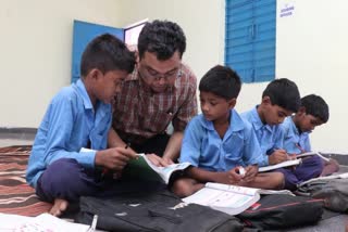 Shahdol Collector in schools