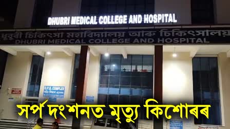 SNAKE BITE INCIDENT IN DHUBRI