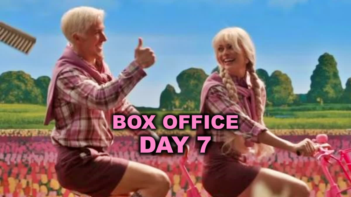 Margot Robbie and Ryan Gosling-starrer film Barbie remains steady at the box office in India. Scroll down to see how much the fantasy comedy film has raked in on its 7th day.