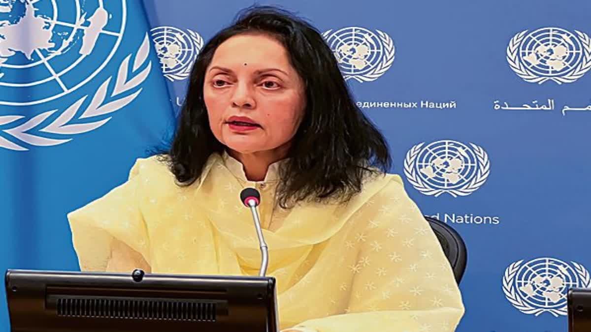 Ruchira Kamboj Indias ambassador to UN took over as chairperson of 62nd session of Social Development Commission