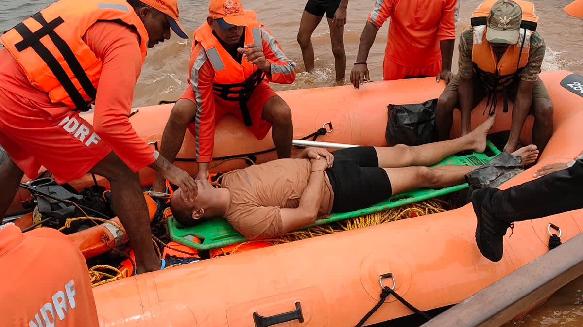 NDRF Mockdrill In Tandula Dam