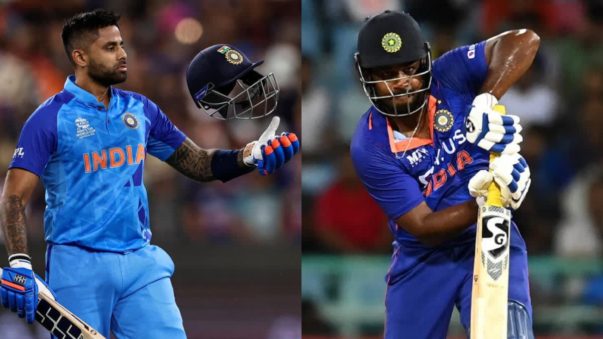 WI vs IND  Sanju Samson vs Suryakumar Yadav  Sanju Samson  Suryakumar Yadav  west indies vs india  Rohit sharma  സഞ്‌ജു സാംസണ്‍  സൂര്യകുമാര്‍ യാദവ്  ഇന്ത്യ vs വെസ്റ്റ് ഇന്‍ഡീസ്