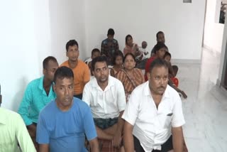 BJP workers took shelter in Assam