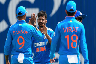 بھارت نے پہلے ون ڈے میں ویسٹ انڈیز کو پانچ وکٹ سے شکست دی