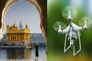 A drone was seen flying in the circumambulation of Sri Darbar Sahib, a person from Rajasthan was caught on the spot