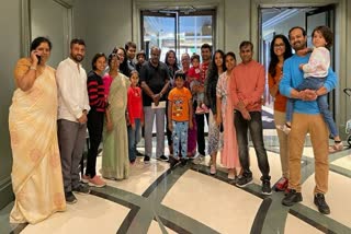 HD Kumaraswamy shared a photo from his foreign trip
