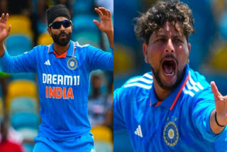 Ravindra Jadeja  Kuldeep Yadav  Jadeja Kuldeep ODI Record  india vs west indies  ind vs wi first ODI  Ishan Kishan  Rohit Sharma  Virat Kohli  കുല്‍ദീപ് യാദവ്  രവീന്ദ്ര ജഡേജ  രവീന്ദ്ര ജഡേജ റെക്കോഡ്  കുല്‍ദീപ് യാദവ് ഏകദിന റെക്കോഡ്  ഇന്ത്യ vs വെസ്റ്റ് ഇന്‍ഡീസ്  രോഹിത് ശര്‍മ  ഇഷാന്‍ കിഷന്‍