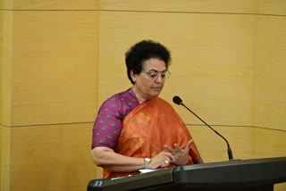 Rekha Sharma In Bhopal