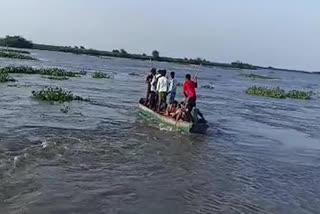 boat washed away