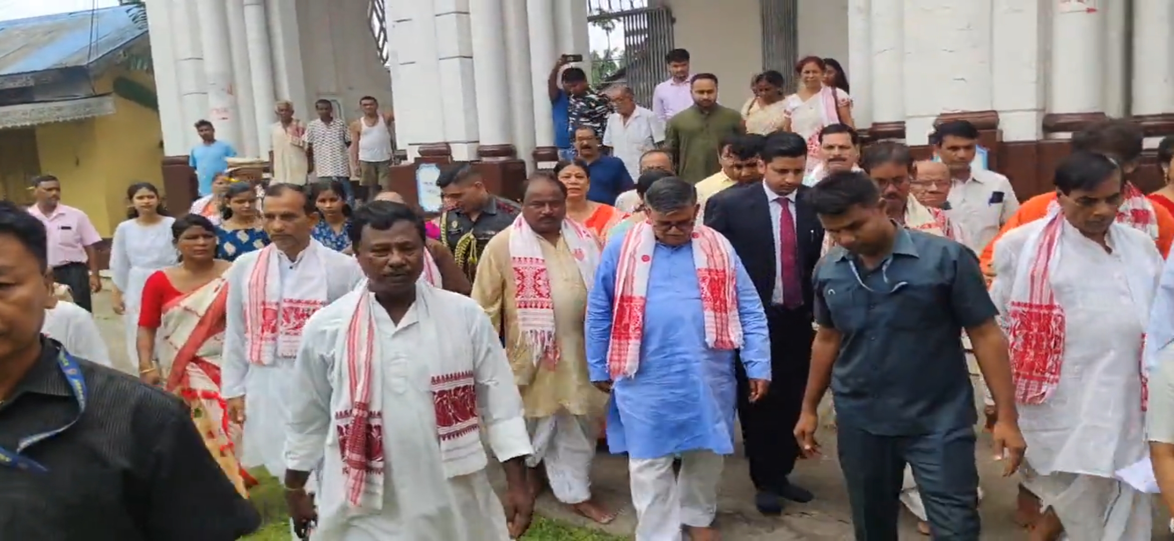 Assam governor Gulab Chand Kataria visits Barpeta satra