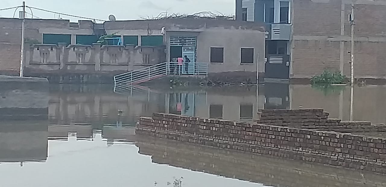 Bikaner Residents facing waterlogging after rain