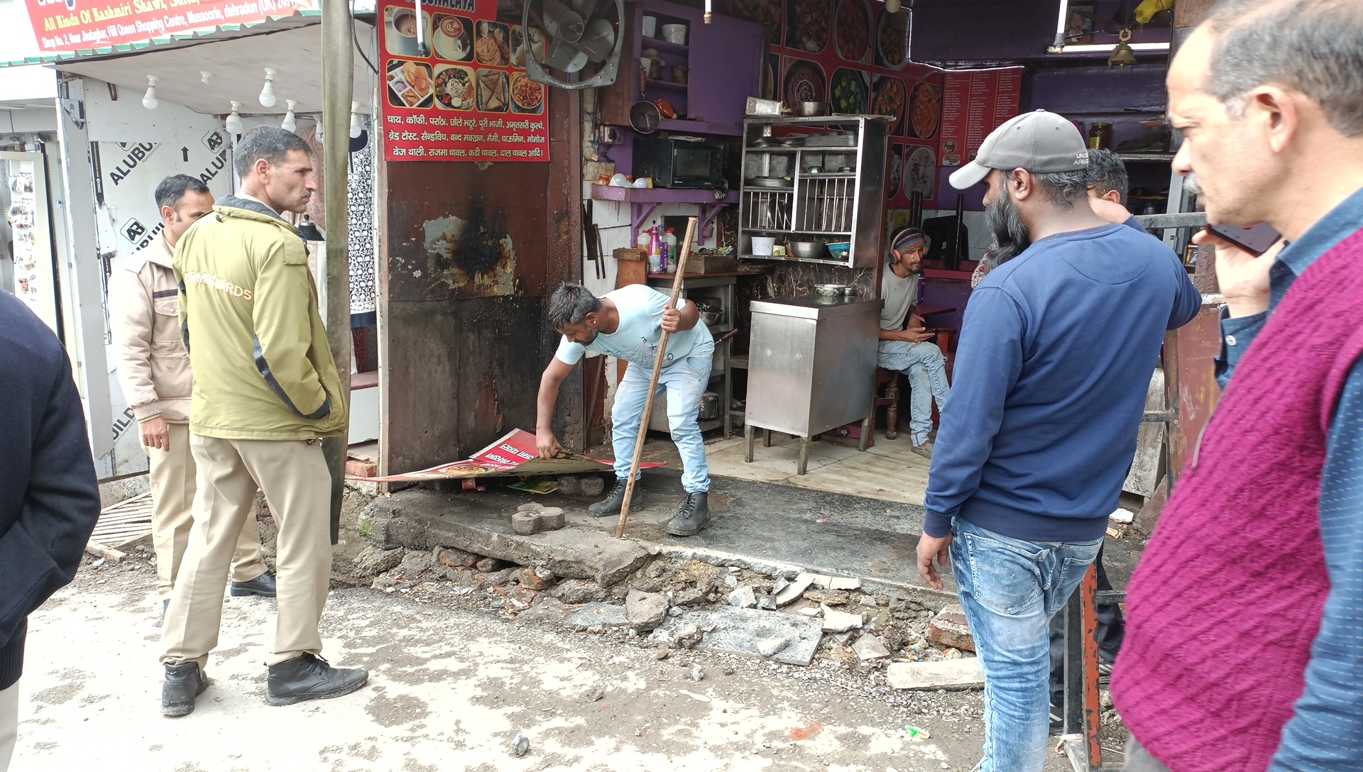 Illegal Encroachment in Mussoorie