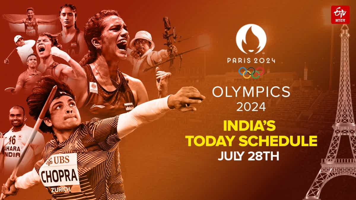 Indian athletes will be competing in archery, table tennis, shooting, Boxing, Swimming and badminton on the second day of the Paris Olympics 2024. Manu Bhaker will be aiming to kickstart India’s medal tally by competing in the 10m air pistol final while Balraj Panwar must be eyeing to finish in the top two in the repechage event to keep his hopes alive for the bronze medal.