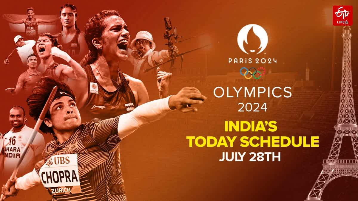 Olympics India Day 2 Schedule