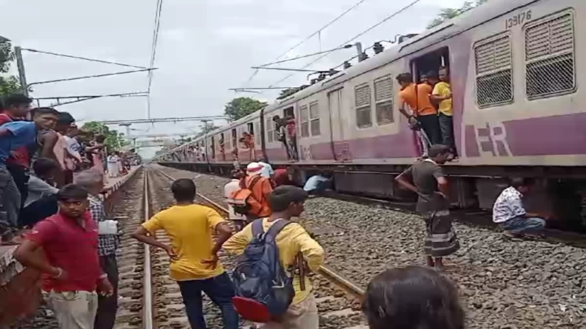 Fire in Local Train