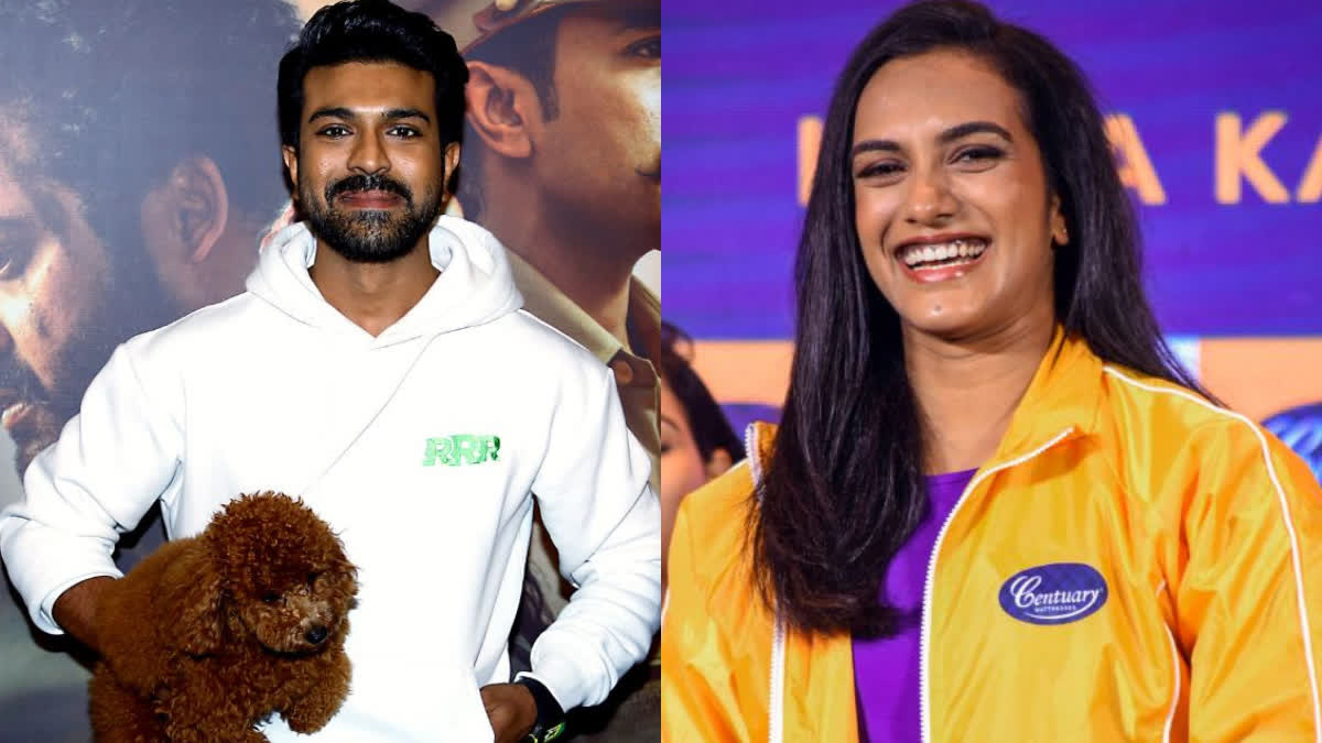 Ram Charan-PV Sindhu