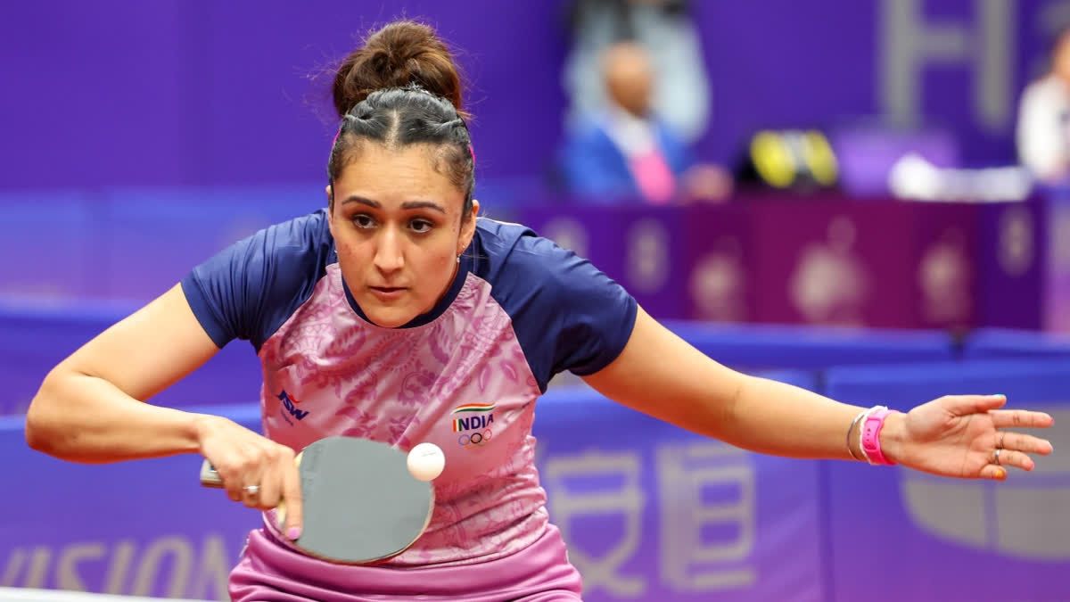 India's seasoned paddler Manika Batra, 18th seeded, secured a comprehensive win over the Great Britain's Hursey Anna in the Round of 64 match at the table tennis competition of the Paris Olympics 2024 on Sunday.