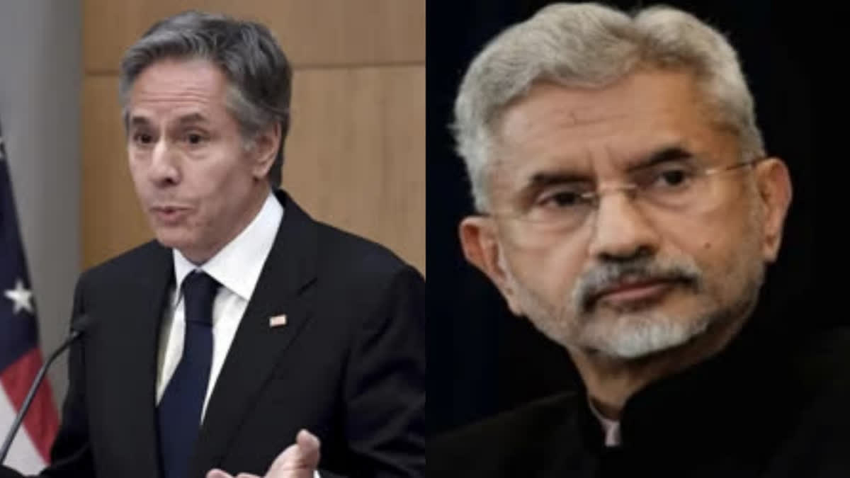 xternal Affairs Minister S Jaishankar on Sunday held "wide-ranging" talks with his American counterpart Antony Blinken against the backdrop of an unease in India-US ties following Prime Minister Narendra Modi's visit to Russia three weeks back.