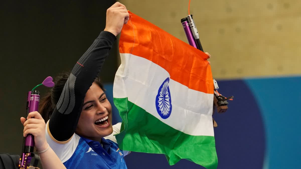 MANU BHAKER  മനു ഭാക്കര്‍  PARIS OLYMPICS NEWS  PARIS OLYMPICS MALAYALAM NEWS  OLYMPICS 2024