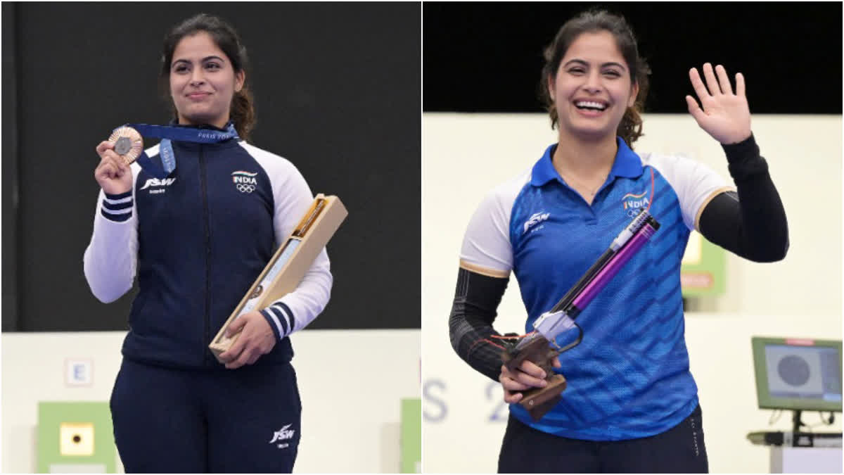 Paris Olympics 2024 bronze medalist Manu Bhaker