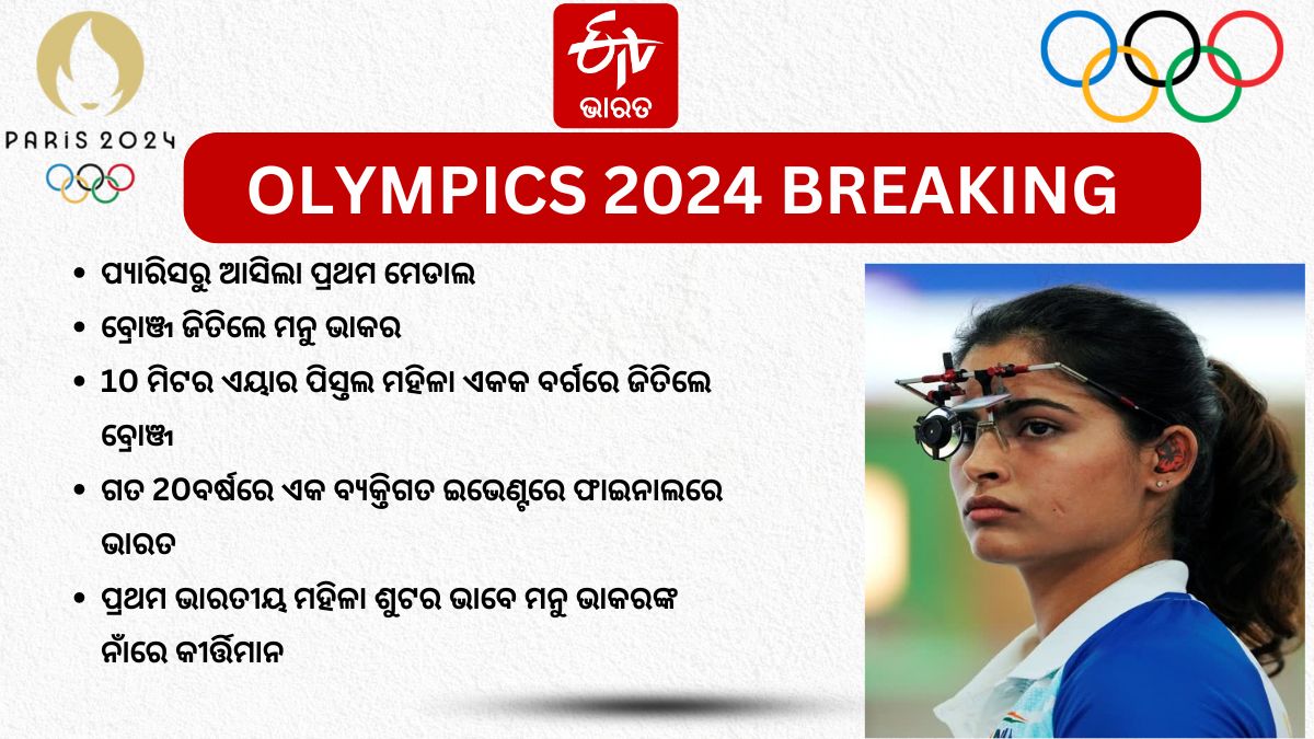 Paris Olympics 2024 Manu Bhaker