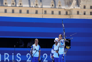 Indian women's archery team, including Ankita Bhakat, Bhajan Kaur, and Deepika Kumari, made a quarterfinal exit from the women's archery team event after suffering a defeat against the Netherlands at the Paris Olympics 2024 on Sunday.