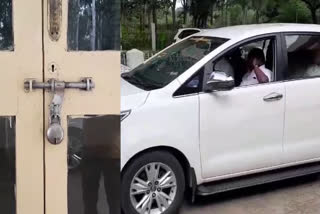 HD Kumaraswamy Faces Embarrassment during Mysuru Visit As Govt Guest House Was Locked; District Collector Says Action Against Guilty