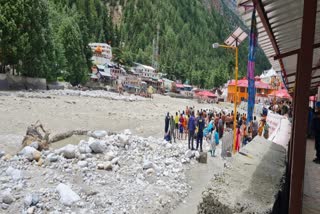 Bhagirathi Water level In Gangotri Uttarkashi