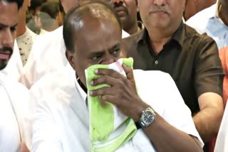 HD Kumaraswamy Hospitalised