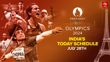 Indian athletes will be competing in archery, table tennis, shooting, Boxing, Swimming and badminton on the second day of the Paris Olympics 2024. Manu Bhaker will be aiming to kickstart India’s medal tally by competing in the 10m air pistol final while Balraj Panwar must be eyeing to finish in the top two in the repechage event to keep his hopes alive for the bronze medal.