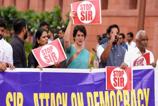 Protest Against bihar SIR
