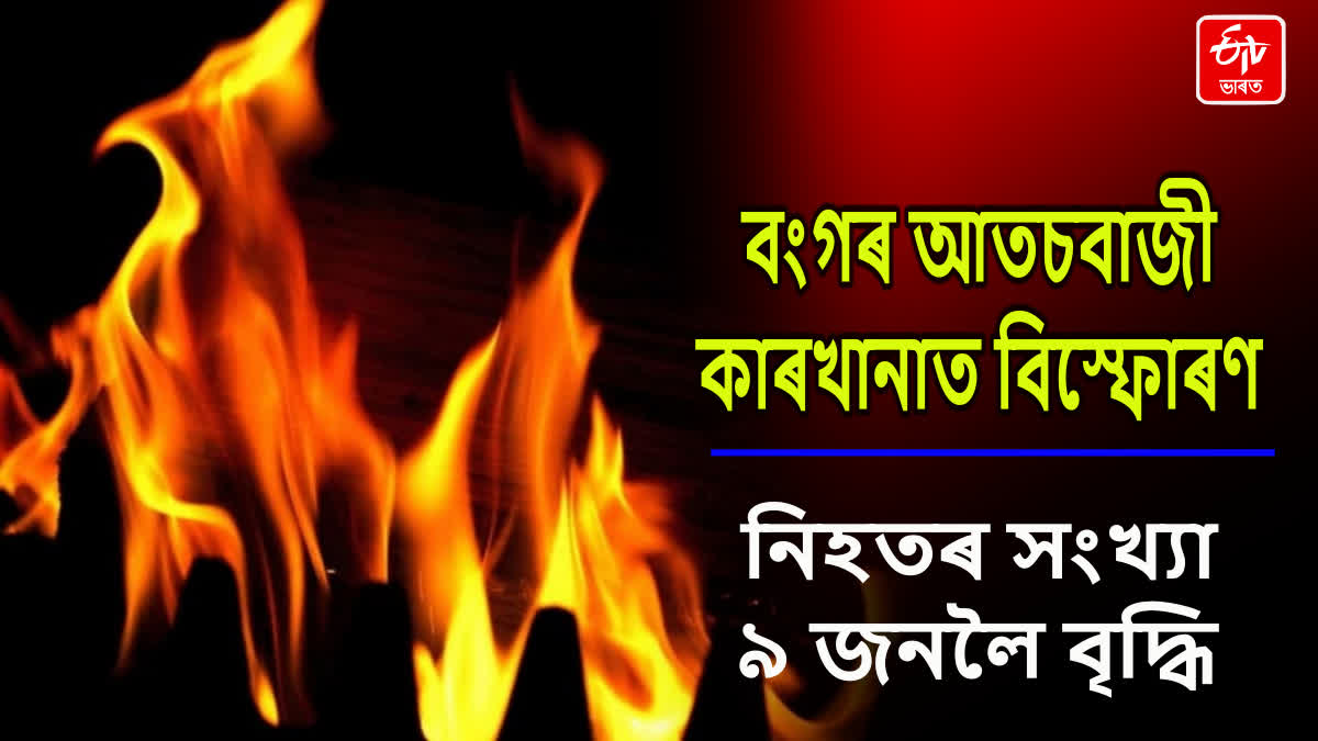 West Bengal Cracker factory fire