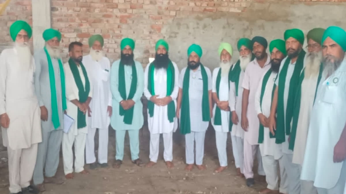 New office bearers of BKU Dakonda have been appointed in Barnala