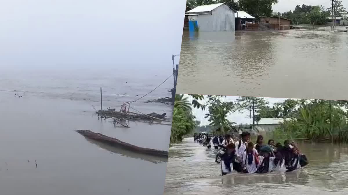 Flood situation in Assam