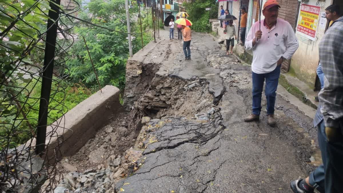 Loss due to rain in Himachal