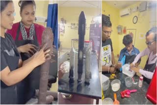 Chandrayaan 3 Replica With Chocolate