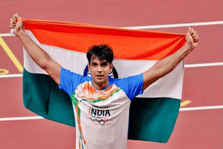 Neeraj Chopra Javelin Throw  World Athletics Championships  World Athletics Championships gold  ವಿಶ್ವ ಅಥ್ಲೆಟಿಕ್ಸ್ ಚಾಂಪಿಯನ್‌ಶಿಪ್  ವಿಶ್ವ ಚಾಂಪಿಯನ್​ನಲ್ಲಿ ತಮ್ಮ ಹೆಜ್ಜೆ ಗುರುತು  ಭಾರತ ಮೊದಲ ಬಾರಿಗೆ ಚಿನ್ನ  ವಿಶ್ವ ಅಥ್ಲೆಟಿಕ್ಸ್ ಚಾಂಪಿಯನ್‌ಶಿಪ್‌ನಲ್ಲಿ ಮೊದಲ ಚಿನ್ನ