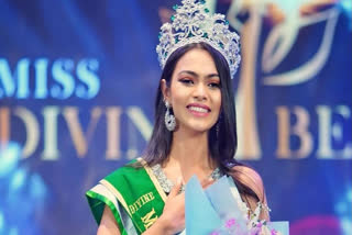 Rajasthan girl Priyan Sain wins big, gets crowned Miss Earth India 2023