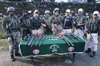 30 weapons 16 explosives recovered