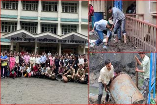 Seraj Students Cleaned College