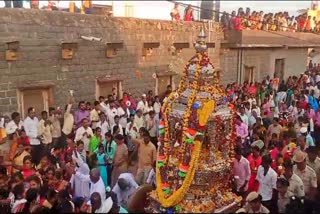 ಹಾಲಕೆರೆ ಬೆಳ್ಳಿ ರಥೋತ್ಸವ